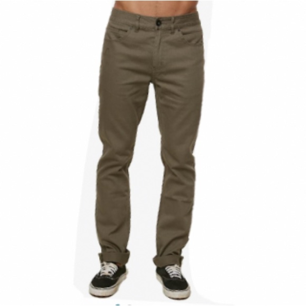 New O'Neill Men's Townes Modern Denim Pants Jeans Size 40 Green Stretch Capsule